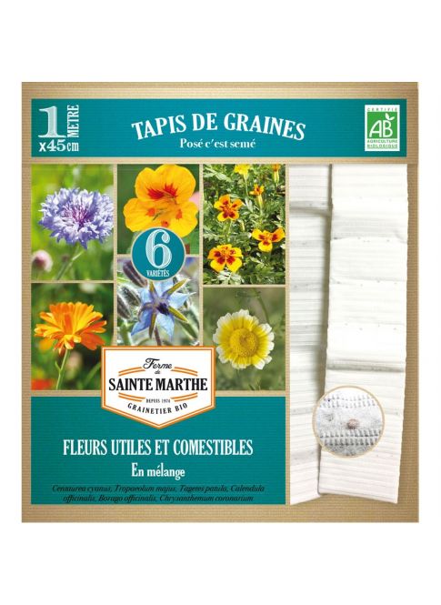 TAPIS de fleurs comestibles AB