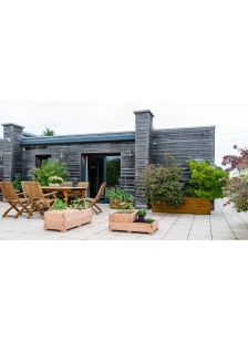 carré fantastik - LITTLE, carré potager écoresponsable en bois, spécial balcon et terrasse. Fabriqué en France.