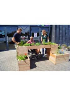 Carré Fantastik-MOBILIK, carré potager surélevé en bois écoresponsable. Fabriqué en France.