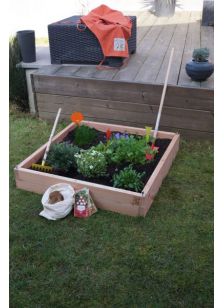 Mon Potager Enfant et Carré Potager BASIK, carré potager écoresponsable fabriqué en France