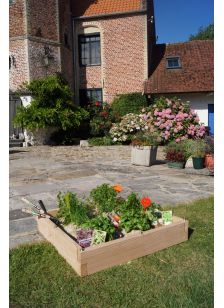 Mon 1er potager et Carré Potager BASIK, carré potager écoresponsable fabriqué en France